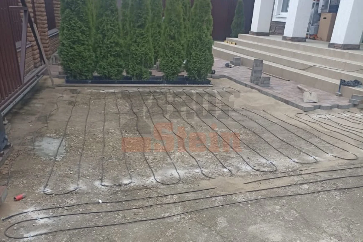 Теплый тротуар электрический