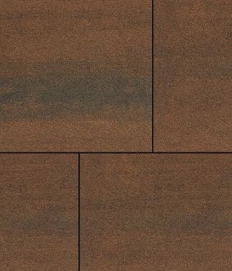 Тротуарная плитка КВАДРАТ Листопад гранит Антрацит Б.7.К.8 Выбор 80 мм