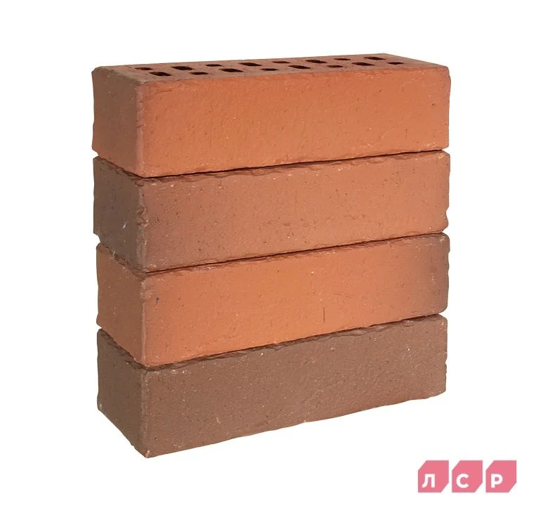 Клинкер фасадный красный флэшинг Ричмонд Ф 0,71 NF винтаж ЛСР