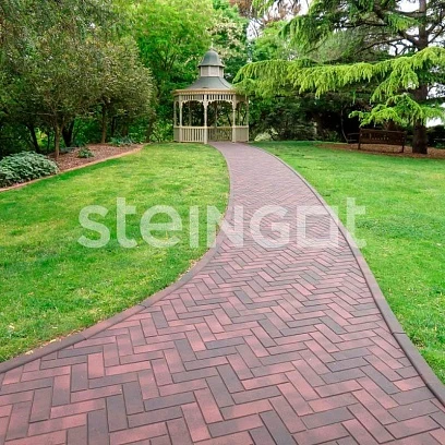 Тротуарная плитка Паркет Клинкер Steingot 60 мм