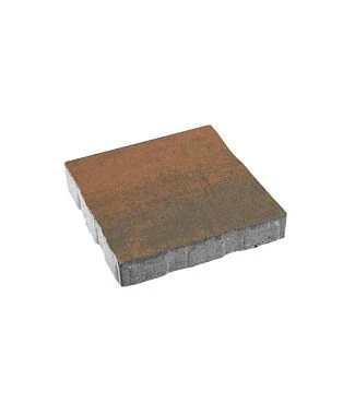 Тротуарная плитка КВАДРАТ 500х500 Листопад гладкий Мустанг Б.5.К.6 Выбор 60 мм