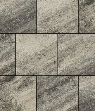 Тротуарная плитка КВАДРАТ 400х400 Листопад гладкий Арабская ночь Б.6.К.6 Выбор 60 мм