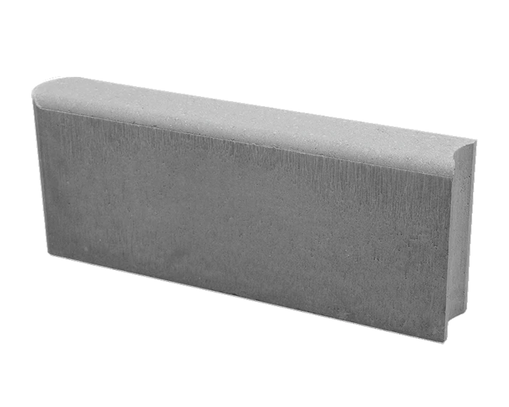 Бордюр тротуарный БР 50.20.8R серый Stellard