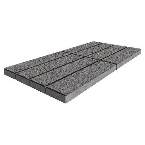 Плита тротуарная Гранада Каспий BackWash SteinRus 80 мм