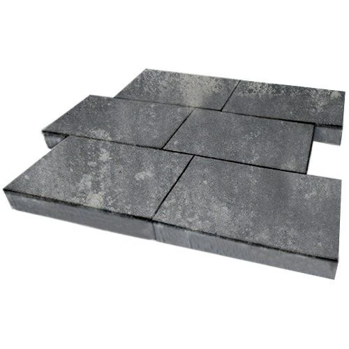 Тротуарная плитка Парк Плейс Актау Гладкая SteinRus 80 мм