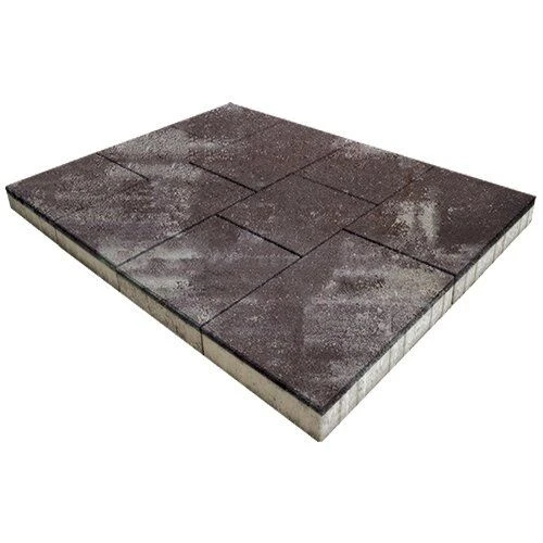 Тротуарная плитка Инсбрук Ланс Браун Гладкая SteinRus 60 мм