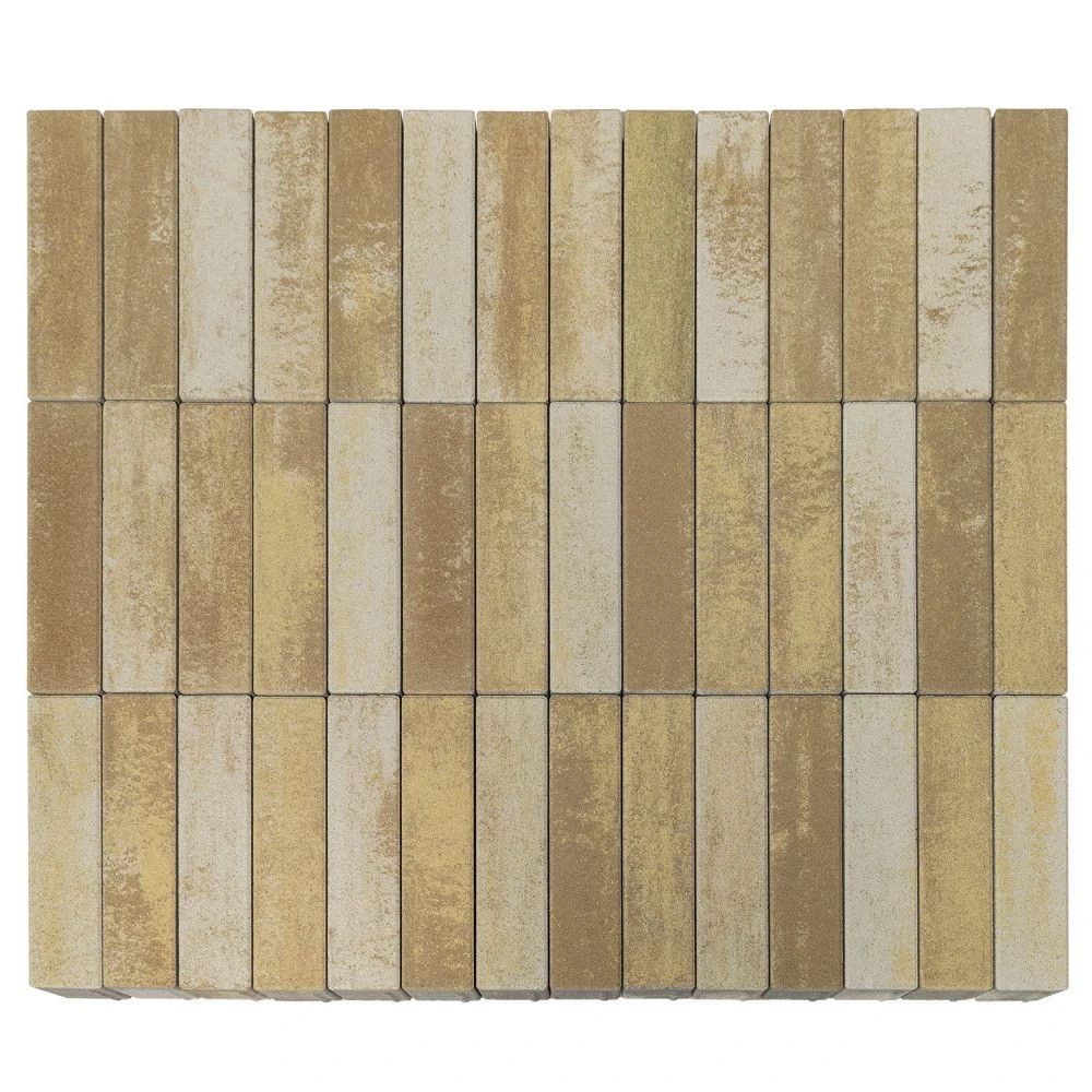 Тротуарная плитка Ригель 2.0, Саванна BRAER 60 мм