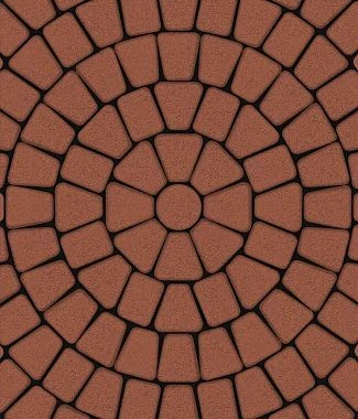 Тротуарная плитка КЛАССИКО Стандарт Красный Б.2.КО.6 Выбор 60 мм