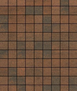 Тротуарная плитка КВАДРАТ 100х100 Листопад гранит Мустанг Б.3.К.6 Выбор 60 мм