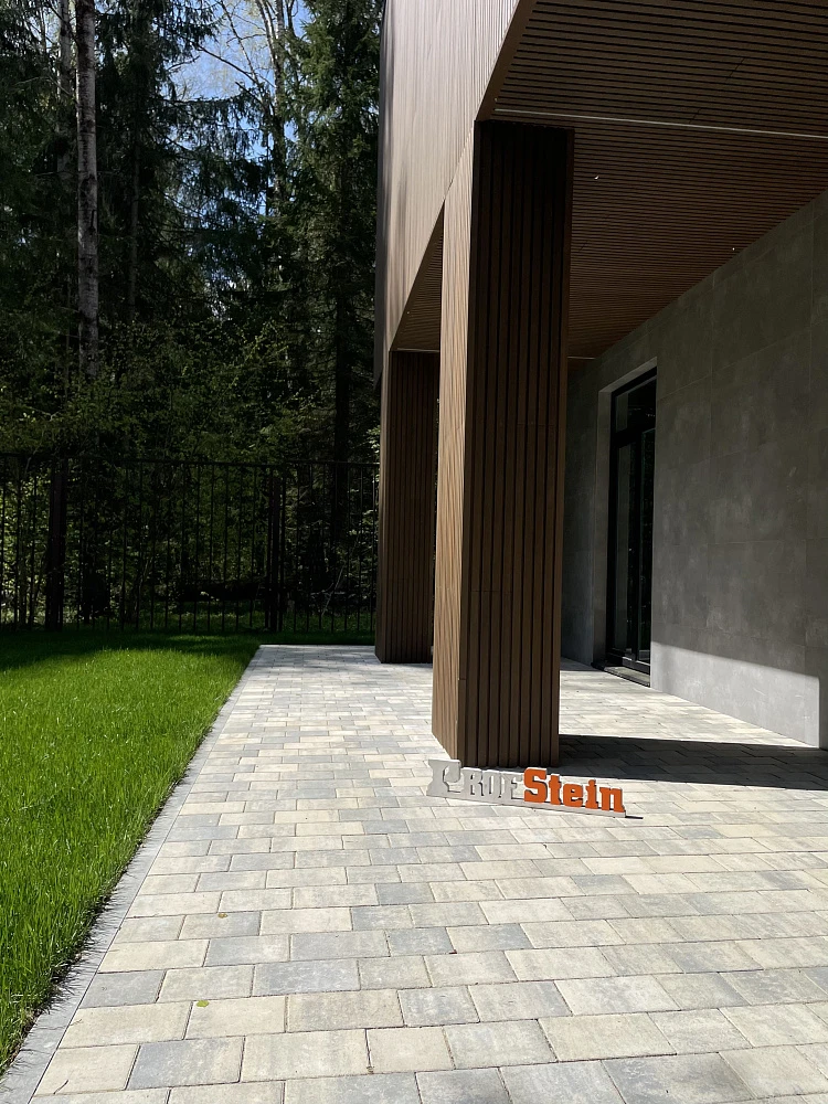 Тротуарная плитка Новый город Штайн Сильвер Steingot 60 мм