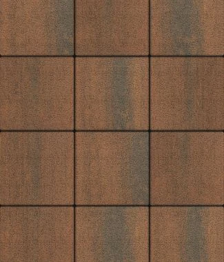 Тротуарная плитка КВАДРАТ 300х300 Листопад гранит Мустанг Б.1.К.6 Выбор 60 мм