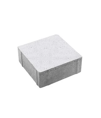 Тротуарная плитка КВАДРАТ 200х200 Стоунмикс Белый Б.2.К.6 Выбор 60 мм