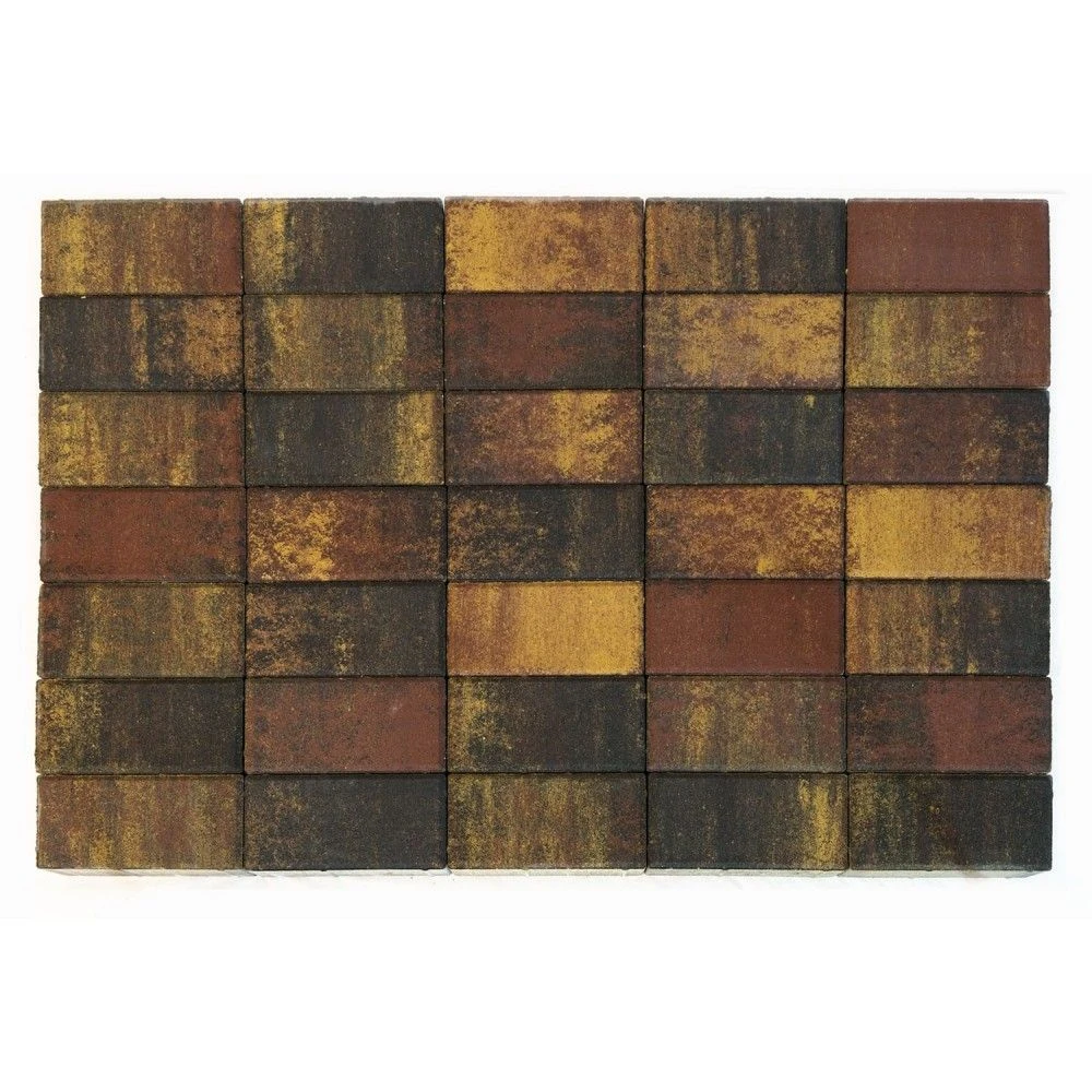 Тротуарная плитка Прямоугольник, Мальва BRAER 60 мм