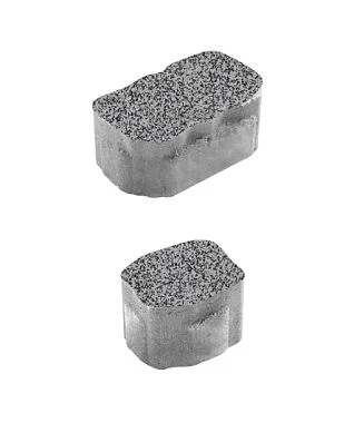 Тротуарная плитка АРЕНА Гранит серый с черным Б.1.АР.6 Выбор 60 мм