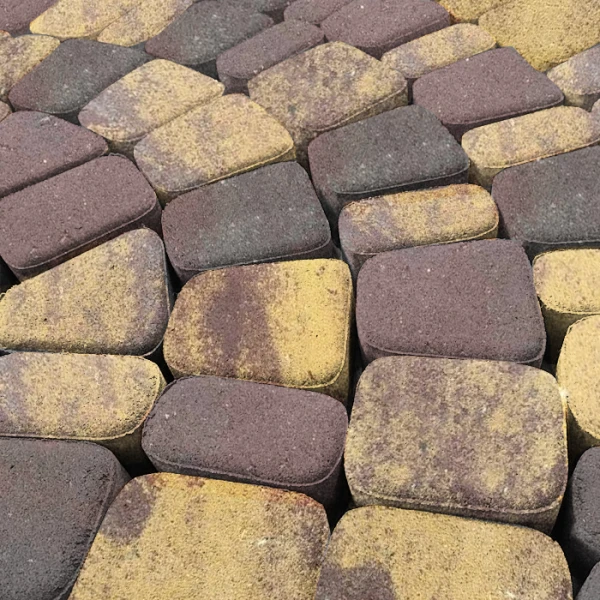 Тротуарная плитка КЛАССИКА 1КЛ6Ф КОЛОРМИКС №21 Листопад Нобетек 60 мм