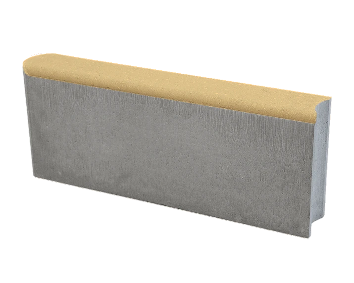 Бордюр тротуарный БР 50.20.8R желтый Stellard