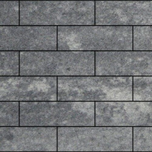 Тротуарная плитка Ригель Серый Гладкая SteinRus 80 мм