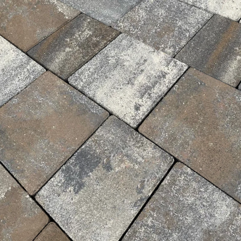 Тротуарная плитка КОЛОР МИКС №8 Гранит НОВЫЙ ГОРОД 1НГ4Ф Нобетек 40 мм