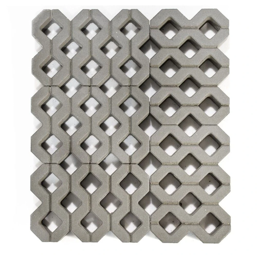 Газонная решетка Меба, Серый BRAER 100 мм