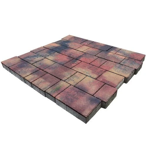 Плитка тротуарная Бельпассо Оригон Гладкая SteinRus 40 мм