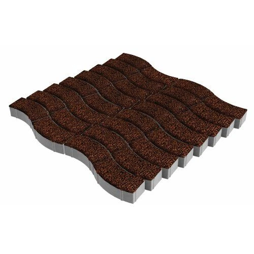 Тротуарная плита Аксио таймыр BackWash SteinRus 80 мм