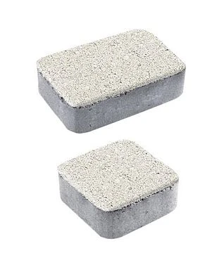 Тротуарная плитка КЛАССИКО Гранит Белый А.1.КО.4 Выбор 40 мм