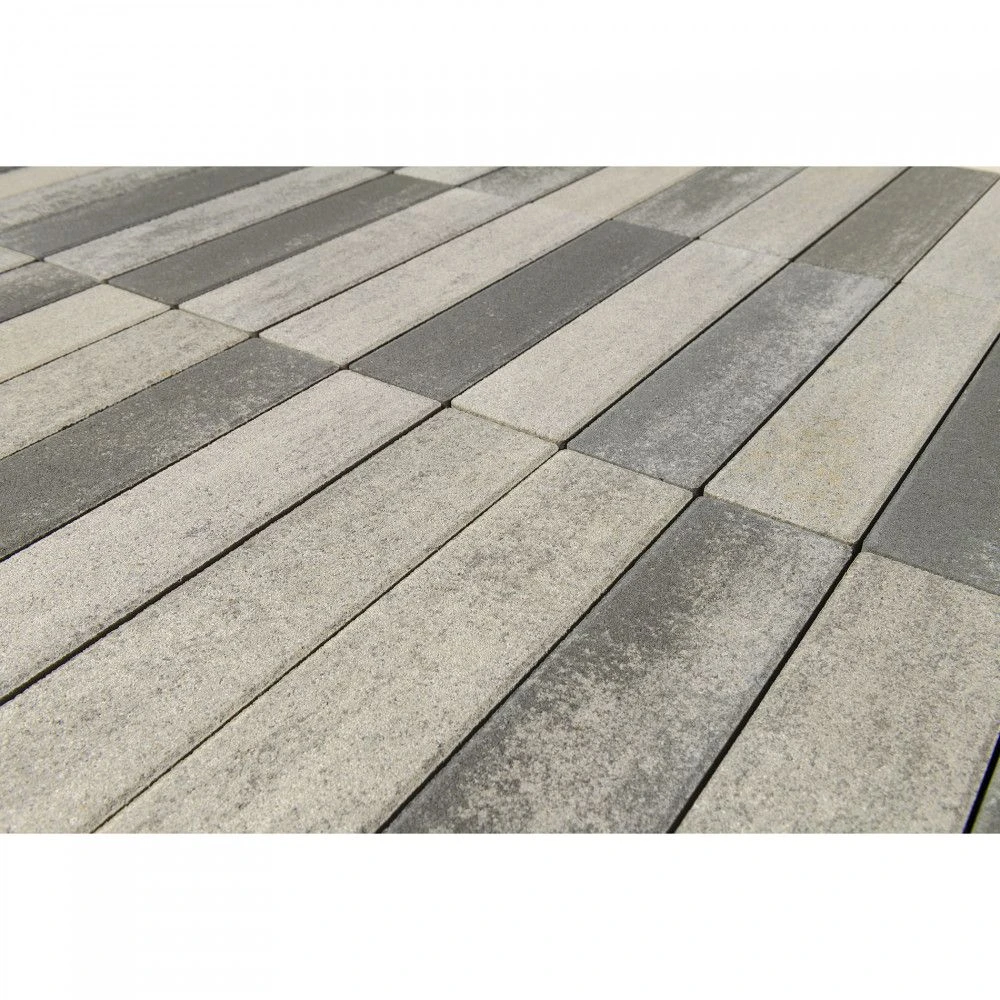 Тротуарная плитка Ригель 2.0, Туман BRAER 60 мм