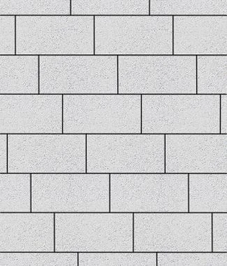 Тротуарная плитка ПРЯМОУГОЛЬНИК 300х150 Стандарт Белый Б.10.П.8 Выбор 80 мм