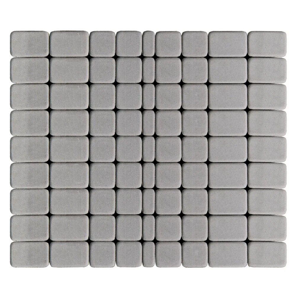 Тротуарная плитка Классико, Серый BRAER 60 мм