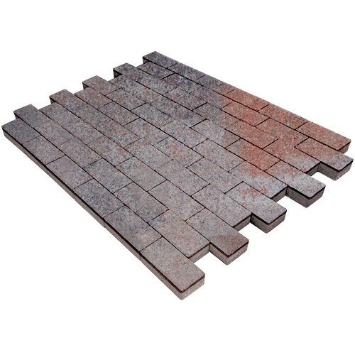 Брусчатка Прямоугольник лайн Абрау BackWash SteinRus 60 мм