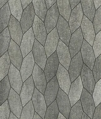 Тротуарная плитка СКОШЕННЫЙ ШЕСТИУГОЛЬНИК Искусственный камень Степняк Б.1.ШГ.6 Выбор 60 мм