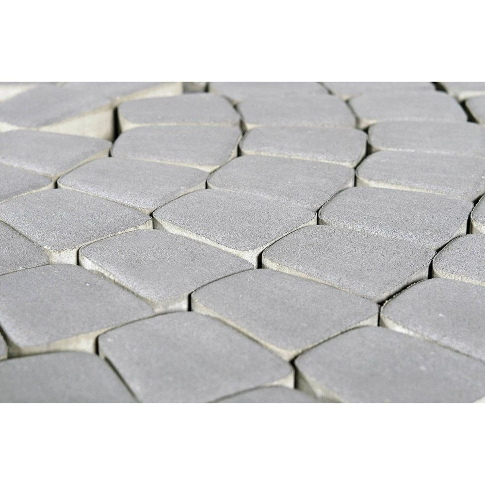 Тротуарная плитка Классико круговая, Грифельный BRAER 60 мм