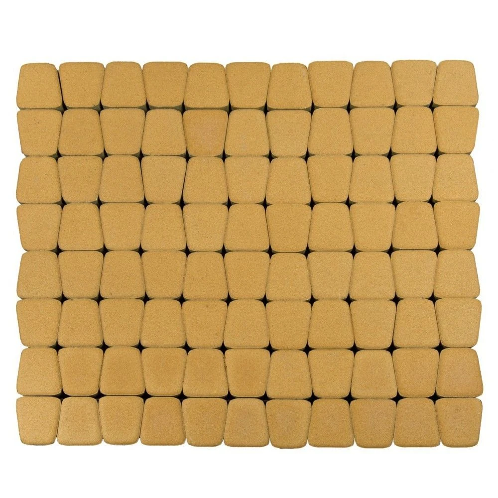 Тротуарная плитка Классико круговая, Медовый BRAER 60 мм