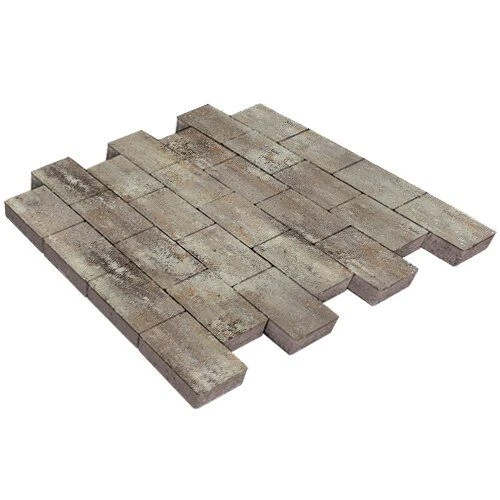 Тротуарная плитка Грас Берилл Гладкая SteinRus 80 мм