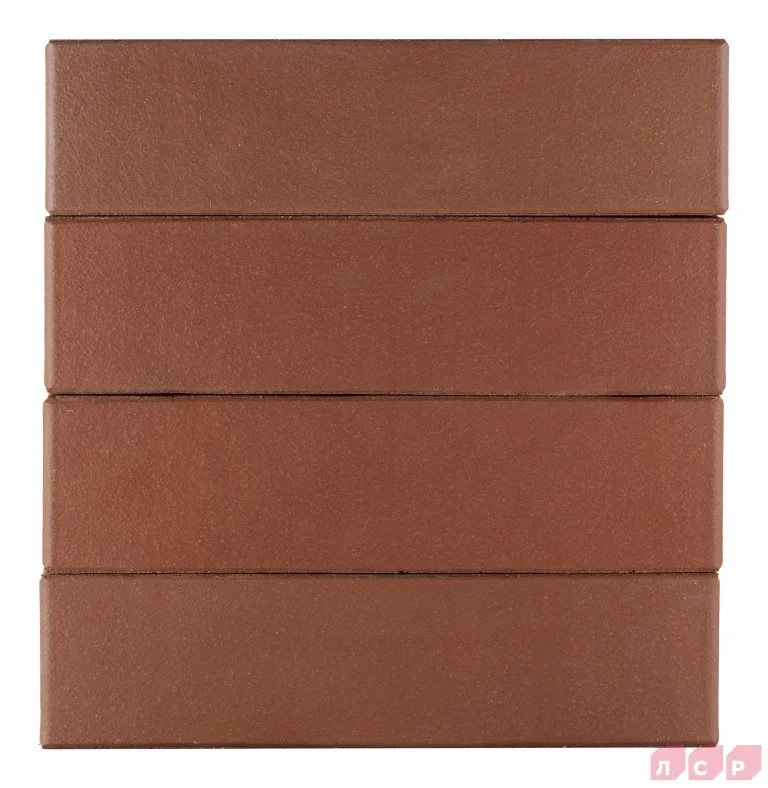 Кирпич лицевой коричневый 1 NF гладкий ЛСР
