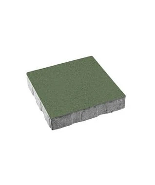 Тротуарная плитка КВАДРАТ 500х500 Стандарт Зеленый Б.5.К.6 Выбор 60 мм