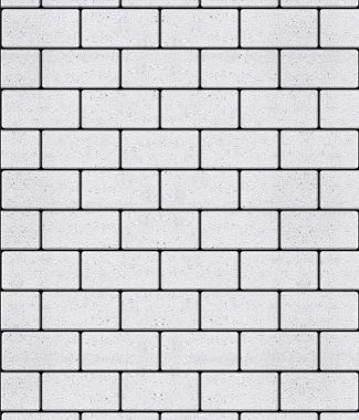 Тротуарная плитка ПРЯМОУГОЛЬНИК Стоунмикс Белый с черным Б.2.П.6 Выбор 60 мм