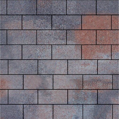 Брусчатка Прямоугольник Лайн Серый Гладкая SteinRus 60 мм