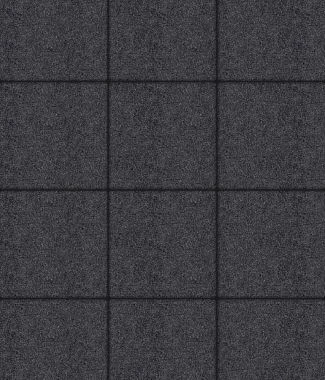 Тротуарная плитка КВАДРАТ 300х300 Стоунмикс Белый с черным Б.1.К.6 Выбор 60 мм