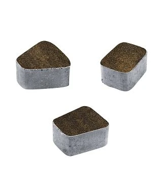 Тротуарная плитка КЛАССИКО Листопад гранит Мокко Б.2.КО.6 Выбор 60 мм