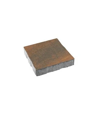 Тротуарная плитка КВАДРАТ 400х400 Листопад гранит Мустанг Б.6.К.6 Выбор 60 мм