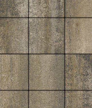 Тротуарная плитка КВАДРАТ 400х400 Листопад гладкий Арабская ночь Б.6.К.6 Выбор 60 мм