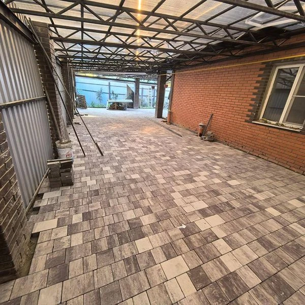 Тротуарная плитка КОЛОР МИКС №25 Шоколад НОВЫЙ ГОРОД 1НГ4Ф Нобетек 40 мм