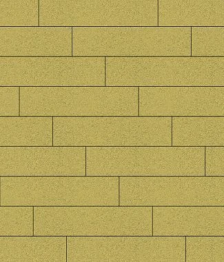 Тротуарная плитка ПРЯМОУГОЛЬНИК Стандарт Желтый В.11.П.10 Выбор 100 мм