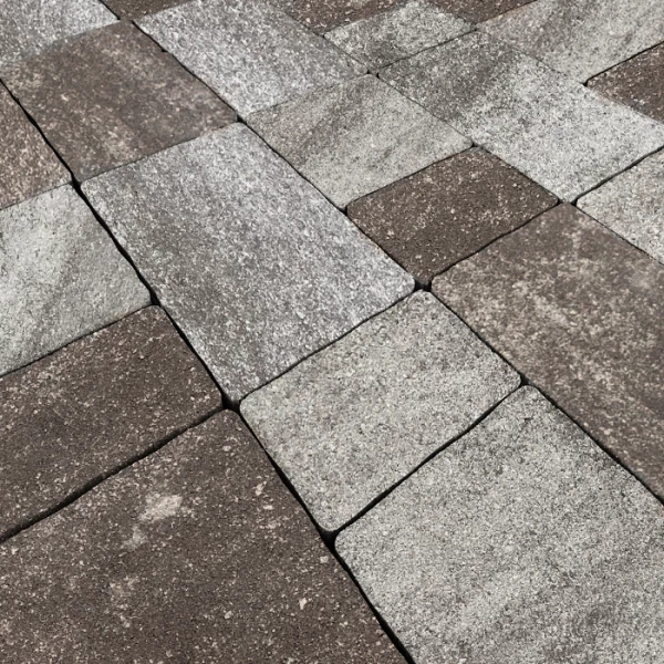 Брусчатка Колор Микс №25 Шоколад Старый город 2.0  2СГ5ф Нобетек 50 мм