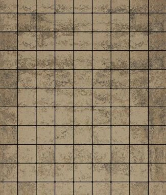 Тротуарная плитка КВАДРАТ Листопад гладкий Антрацит А.3.К.4 Выбор 40 мм