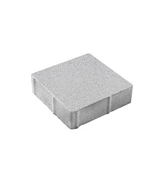 Тротуарная плитка КВАДРАТ 300х300 Стандарт Белый Б.1.К.6 Выбор 60 мм