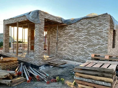 Кирпич ручной формовки Березово WDF 215x50x65