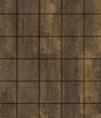 Тротуарная плитка КВАДРАТ 200х200 Листопад гладкий Мустанг Б.2.К.6 Выбор 60 мм