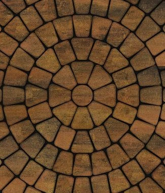 Тротуарная плитка КЛАССИКО Листопад гладкий Каир Б.2.КО.6 Выбор 60 мм